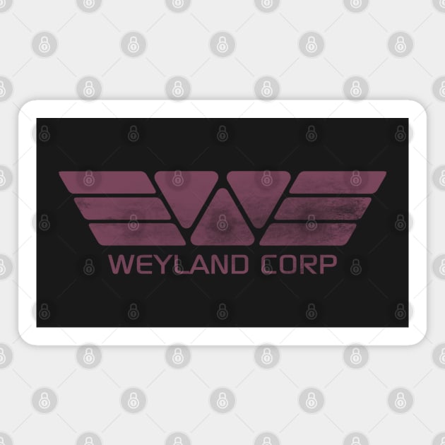 Weyland Corp Magnet by tvshirts